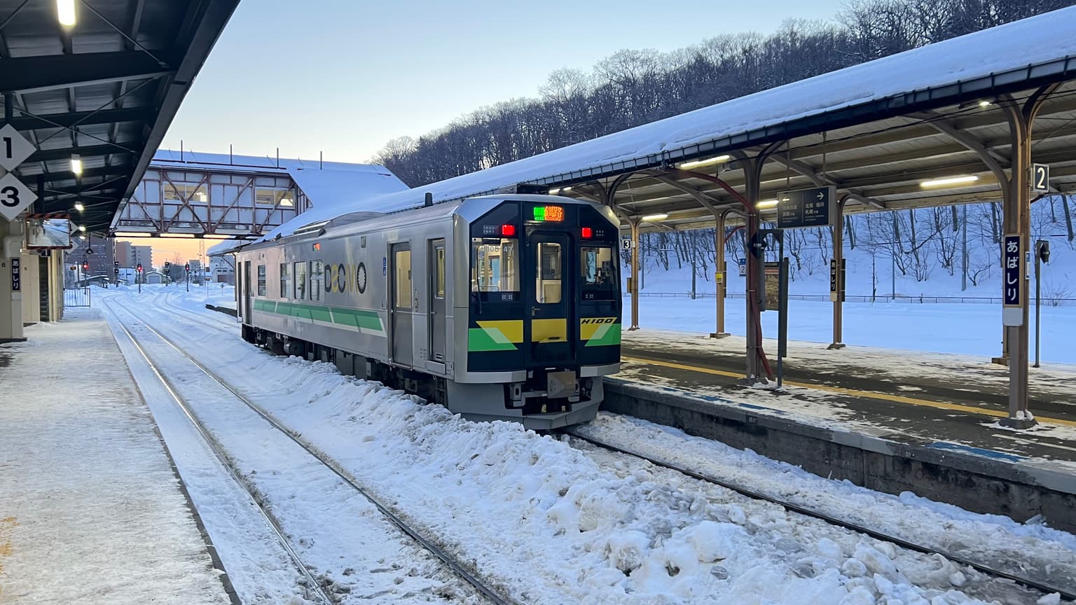 北海道铁路旅行照片